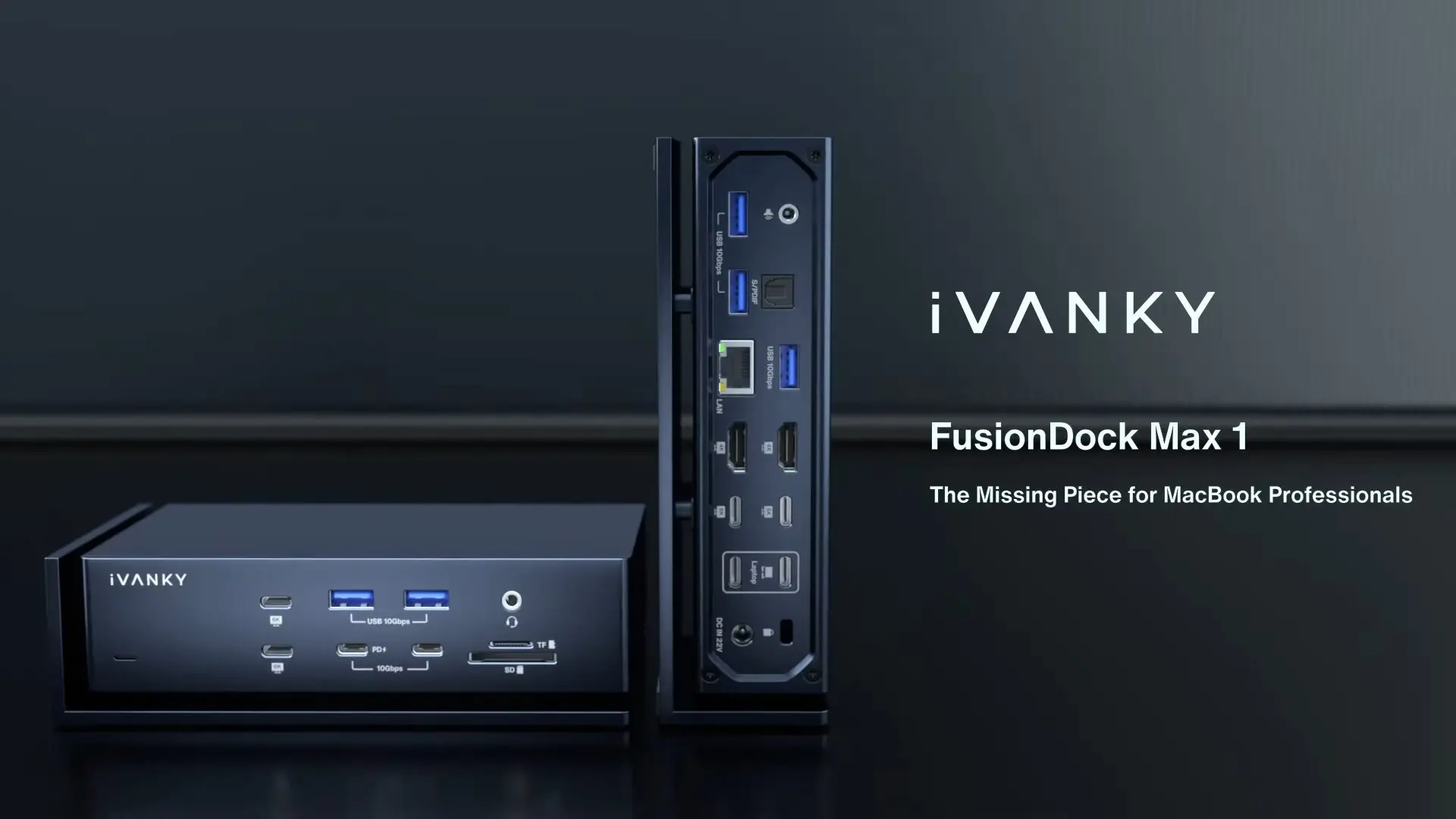 iVANKY FusionDock Max 1_ The Missing Piece for MacBook Professionals