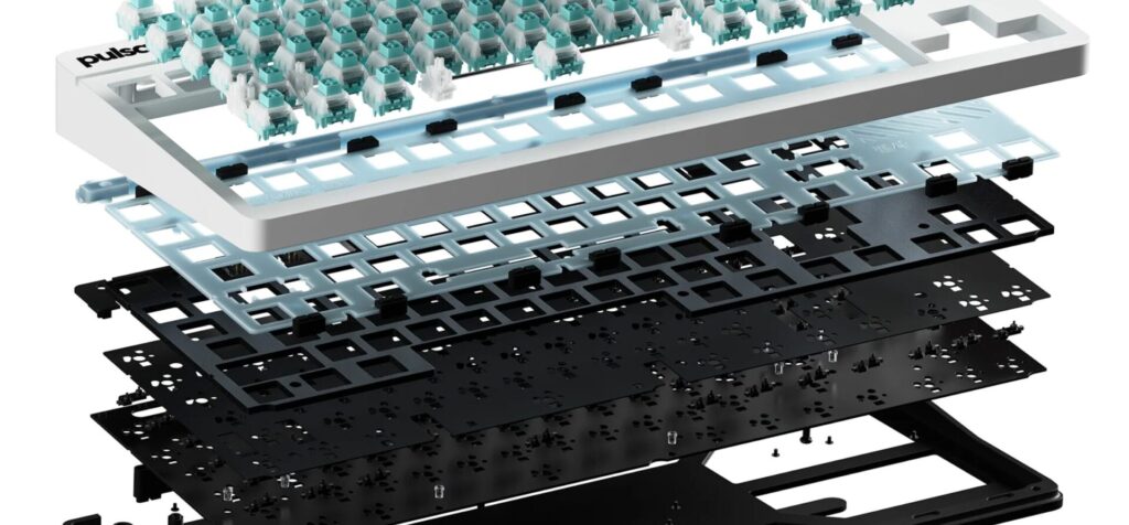 XBOARD QS Mechanical Gaming Keyboard 構造