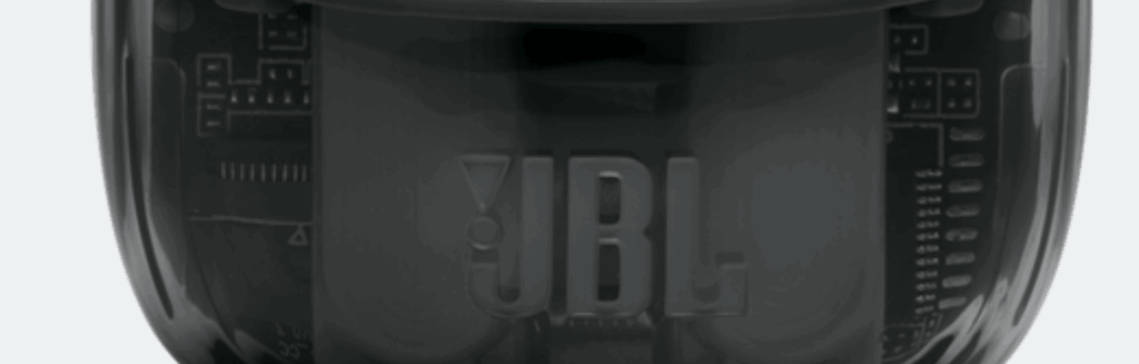 JBL Tune Flex 2本体と充電ケースの外観