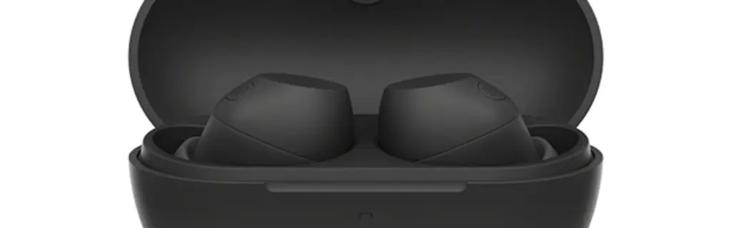 Sony WF‑C710N 充電ケースを開いた状態
