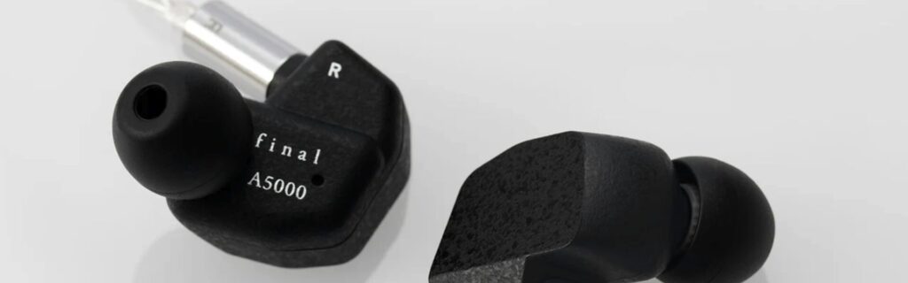 final A5000のf-Core DUドライバー搭載イヤホン左右セット