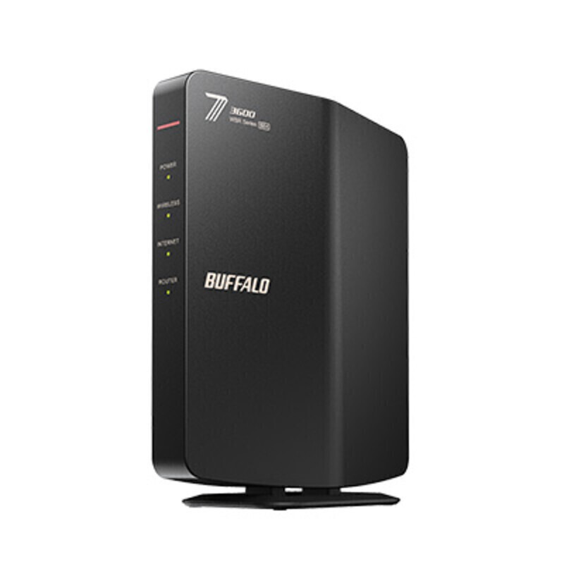 バッファロー Wi-Fiルーター WSR3600BE4P-BK の外観