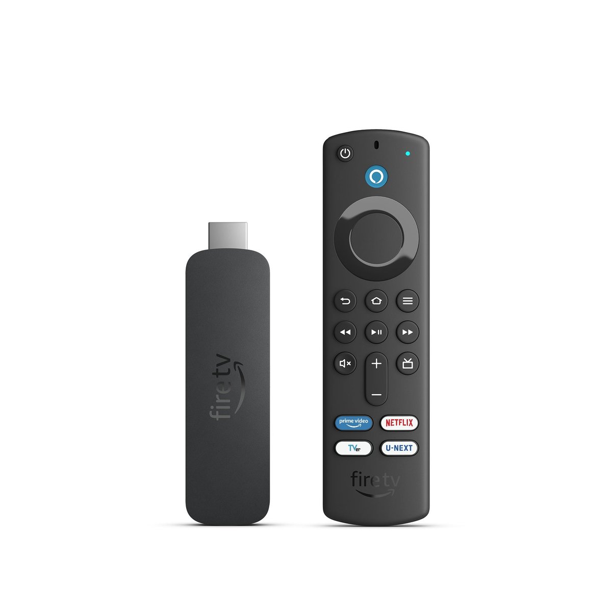 Fire TV Stick 4K Plusと同じ本体の、Fire TV Stick 4K（第2世代）の公式画像