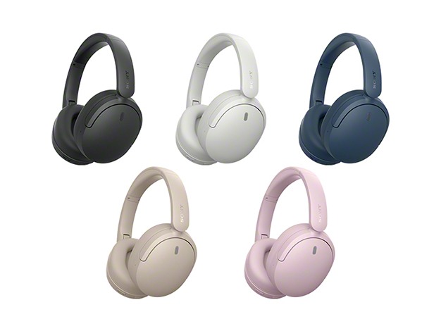 ソニー WH-CH730N の5色のカラーバリエーションを並べた公式製品画像
